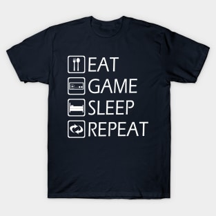 Eat Game Sleep Repeat T-Shirt